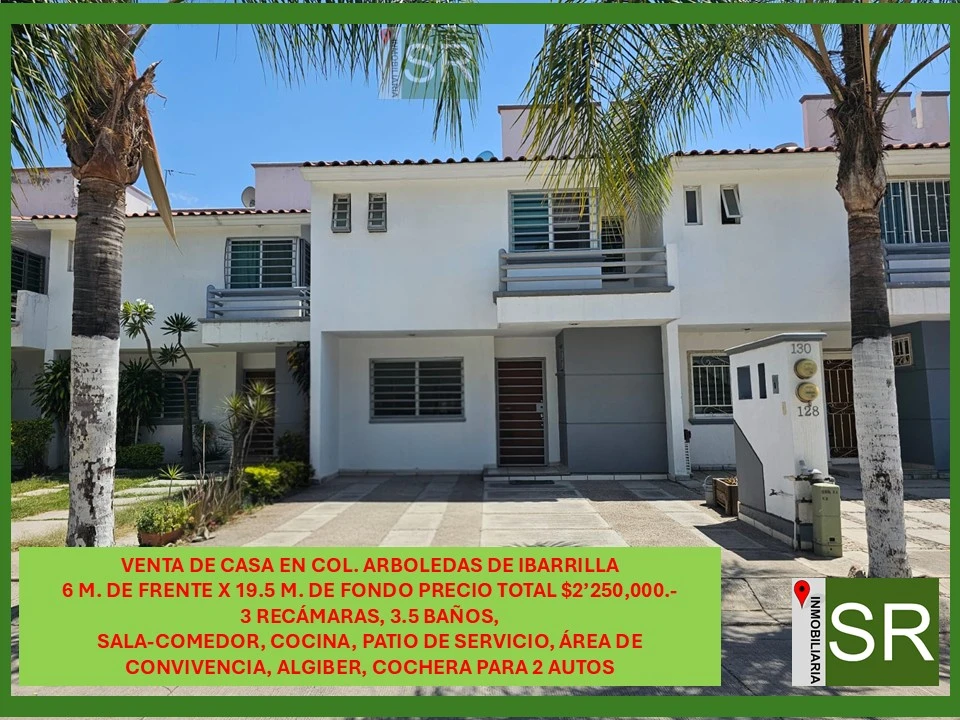 CASA ARBOLEDAS DE IBARRILLA